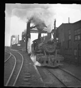 Pacific Coast Railroad steam locomotive number 16 at Seattle, Washington in 1951.