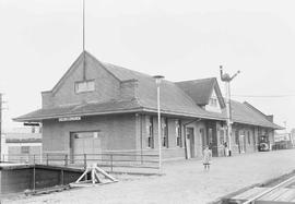 Northern Pacific station at Kelso, Washington, in 1968.