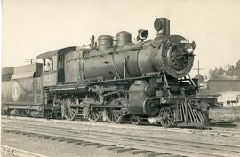 Great Northern Railway steam locomotive 1037 at Argo, Washington in 1925.