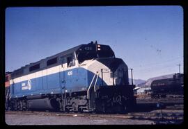 Great Northern Diesel Locomotive 430 at Wenatchee, Washington, 1970