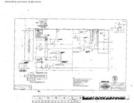 Burlington Northern Engineering Drawing, Wastewater Treatment Facility at Interbay, Washington, 1977