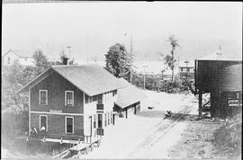 Chicago, Milwaukee, St. Paul & Pacific Railroad Company passenger station at Kapowsin, Washin...