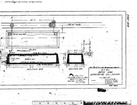 Great Northern Engineering Drawing, Diesel Fueling Facilities at Bend, Oregon, 1939