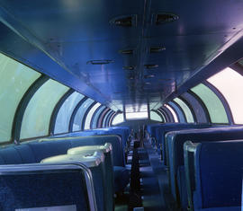 American Rail Tours passenger car 540 at Seattle, Washington on August 6, 1987.