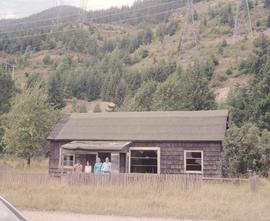 R.B. Lewis house at Lester, Washington, in 1985.