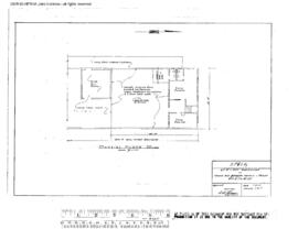 Spokane, Portland, and Seattle Railway Engineering Drawing, Warehouse on Union Avenue at Portland...