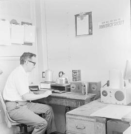 Northern Pacific dispatchers office at Tacoma, Washington, in 1966.