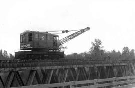 Pacific Coast Railroad bridge at Maple Valley, Washington in 1952.