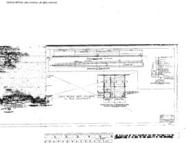 Northern Pacific Engineering Drawing, Fruit Warehouse at Spokane, Washington, 1947