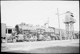 Chicago, Milwaukee, St. Paul & Pacific Railroad Company steam locomotive number 9310 at Tacom...