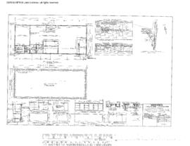 Spokane, Portland, and Seattle Railway Engineering Drawing, Combination Yard and Freight Office a...