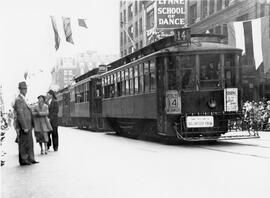 Seattle Municipal Railway Car, Seattle, Washington, circa 1939