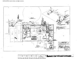 Burlington Northern Engineering Drawing, Wastewater Treatment Facility at Interbay, Washington, 1978