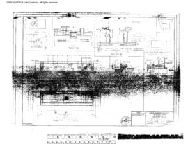 Great Northern Engineering Drawing, Car Shop at Interbay, Washington, 1968