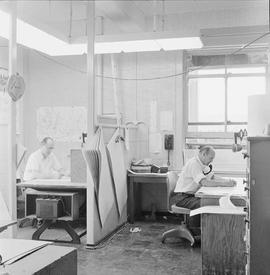 Northern Pacific dispatchers office at Tacoma, Washington, in 1966.