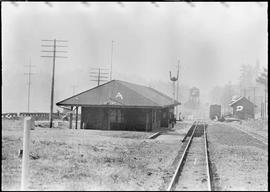 Northern Pacific facilities at Camp Lewis, Washington, in 1929.