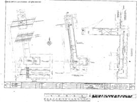 Burlington Northern Engineering Drawing, Unit Coal Train Servicing Facilities at Centralia, Illin...