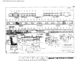 Northern Pacific Engineering Drawing, Freight House and Transport Facilities at South Seattle, Wa...