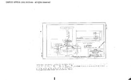 Burlington Northern Engineering Drawing: Deck Beam and Section Irons, Track Scale, undated