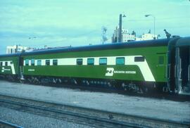 Burlington Northern 2 at Spokane, Washington in 1977.