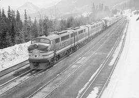 Northern Pacific North Coast Limited at Martin, Washington, in 1945.