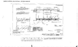 Great Northern Engineering Drawing: Layout, Bridge 344.9 - Highway 28, West of Ephrata, Washingto...