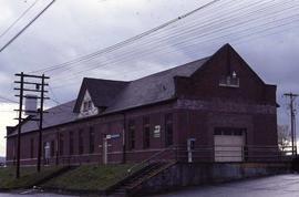 Northern Pacific depot at Kelso, Washington, in 1988.