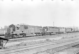 Southern Pacific diesel locomotive 7810 at Auburn, Washington in 1970.