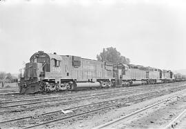 Southern Pacific diesel locomotive 7810 at Auburn, Washington in 1970.