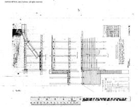 Northern Pacific Engineering Drawing, Docks at South Bend, Washington, undated
