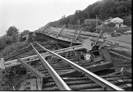 Burlington Northern accident at Ruston, Washington in 1972.