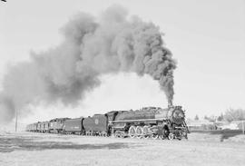 Spokane, Portland & Seattle Railway steam locomotive number 700 at Livingston, Montana in 2002.