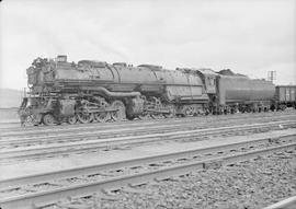 Northern Pacific steam locomotive 5118 at Spokane, Washington, in 1950.