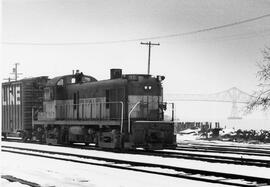 Spokane, Portland and Seattle (SP&S) Diesel Locomotive Number 90, Astoria, Oregon, undated