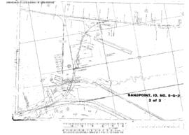 Plat Map of Burlington Northern Facilities at Sandpoint, Idaho, undated