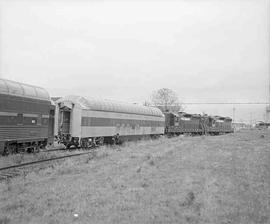 Port of Tillamook Bay Diesel Locomotive Number 4368 at Tillamook, Oregon in October, 1988.