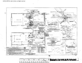 Northern Pacific Engineering Drawing, Freight House at Grandview, Washington, 1949