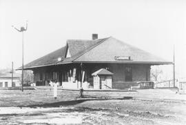 Great Northern Depot at Larimore, North Dakota, 1968