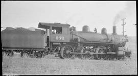 Northern Pacific steam locomotive 271, circa 1925.