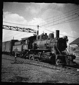 Pacific Coast Railroad steam locomotive number 16 at Renton, Washington in 1951.