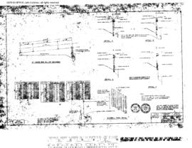 Burlington Northern Engineering Drawing, Butlerib Buildings, 1961
