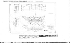 Northern Pacific Engineering Drawing: Detail of Abutment, Bridge 91  - Hell Gate River, West of N...