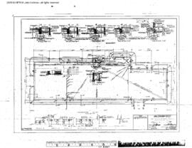 Great Northern Engineering Drawing, Depot at Edmonds, Washington, 1956