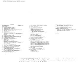Spokane, Portland, and Seattle Railway Engineering Drawing, Depot at Beaverton, Oregon, 1984