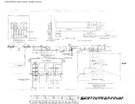 Spokane, Portland, and Seattle Railway Engineering Drawing, Diesel Shop at Portland, Oregon, 1952