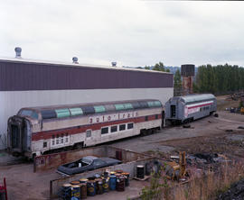 American Rail Tours passenger car 540 at Seattle, Washington on August 5, 1987.