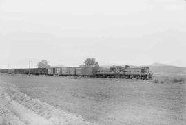 City of Prineville Railway  Diesel Locomotives Numbers 102 and 101 at Prineville, Oregon, circa 1...