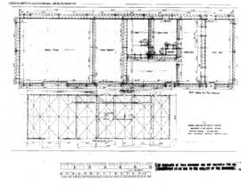 Spokane, Portland, and Seattle Railway Engineering Drawing, Maintenance of Way Building at Vancou...