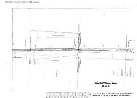 Plat Map of Northern Pacific Facilities at Whitstran, Washington, 1919