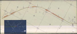 Great Northern Plat Map, Soap Lake, Washington.  Milepost 1590-1594, undated